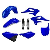 Polisport Motocross (MX) Replica Plastic Kit for Yamaha YZ85 (2022-2025) Dirt Bike – OEM Quality, Durable, Flexible & Perfect Fit – Blue/Black