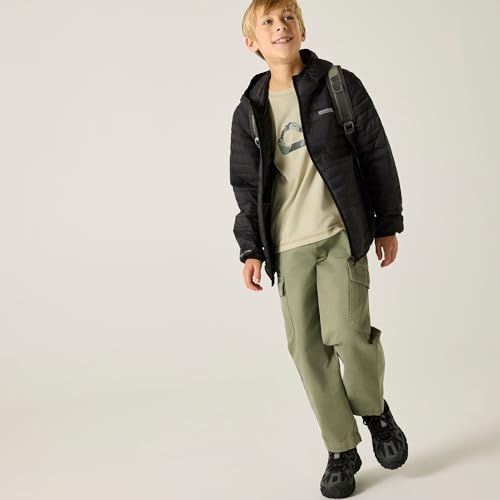 Chaqueta para niños ideal para el colegio y días de lluvia con capucha 3