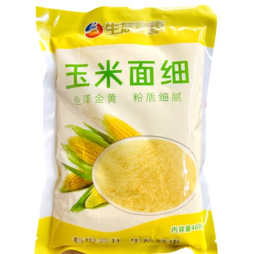 1点 生友商事 とうもろこし粉 玉米面 (細) 玉米粉 トウモロコシ粉 中華食材 400g 中国産 農産物 中華物産