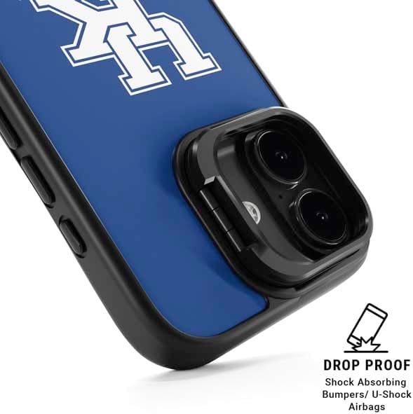 Skinit Kickstand Phone Case Compatible with iPhone 17 - Officially Licensed University of Kentucky UK Wildcats Design
