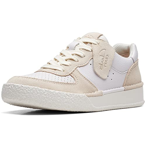 Clarks Craft Cup Court, Sneaker, Off White Combi,