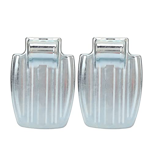1 Pair Wheelchair Footrest, Aluminium Alloy Textured Surface Easy To Clear Compact Lightweight Wheelchair Foot Pedal Replacement Footrests #TOP3