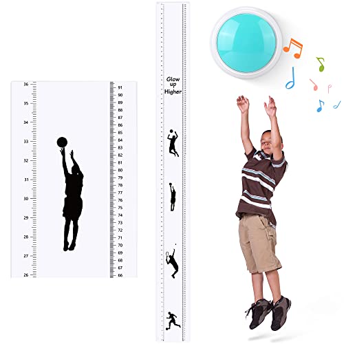 Height Growth Chart for Kids with Touch High Jump Counter, Want It All