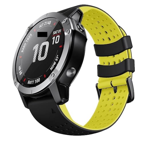 Correa de silicona de 26 mm para Fenix 7X, despídete de las rozaduras en tu muñeca