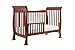DaVinci Reagan 4-in-1 Convertible Crib with Toddler Rail, Cherry