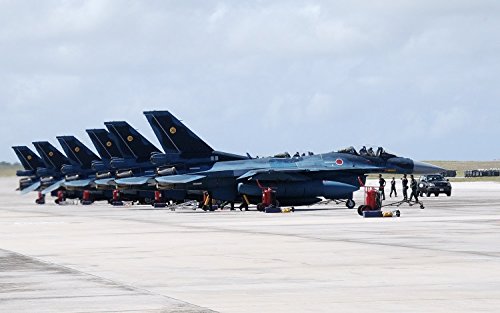 Amazon.co.jp: 絵画風 壁紙ポスター （はがせるシール式） 航空自衛隊