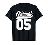 jahrgang 2005 alter Dieses lustige Original 05 Design ist ein witziges Geschenk zum Geburtstag für jede Teenagerin und jeden Teenager mit Jahrgang 2005, die den 16. Geburtstag feiern und 16 Jahre alt werden. Tolle Geschenkidee für Damen und Herren zur Geburtstagsparty.