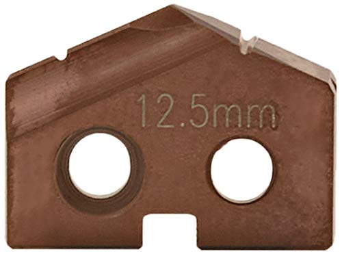 KARNASCH 2245100125 Plaquitas de Broca de Paleta para Todo Tipo de Hierro Fundido, 12.50mm Diámetro, 132° Ángulo de punto