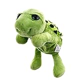 titere de tortuga con bolsa de papel Diseño lindo: Nuestra títere de manos animales está diseñada como una forma de tortuga muy linda. Tiene expresiones faciales encantadoras y color brillante.