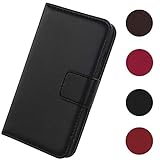 Lankashi Flip Premium Echt Leder Tasche Hülle Für Gigaset Me GS55-6 5