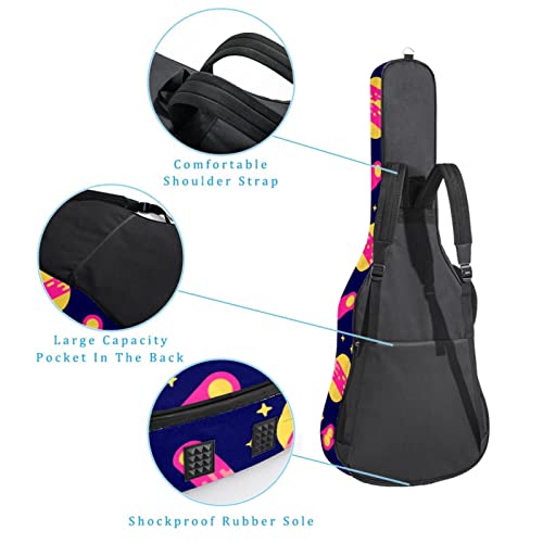 Housse pour guitare acoustique – Blanc neige – 1 cm d’épaisseur – Étanche – 101,6 cm, 104,1 cm, 106,7 cm, Multicolore 02… - Les Beatles, Paul McCartney, John Lennon, RIngo Starr, George Harrison Housse pour guitare acoustique - Blanc neige - 1 cm d'épaisseur - Étanche - 101,6 cm, 104,1 cm, 106,7 cm, Multicolore 02… – Image 4