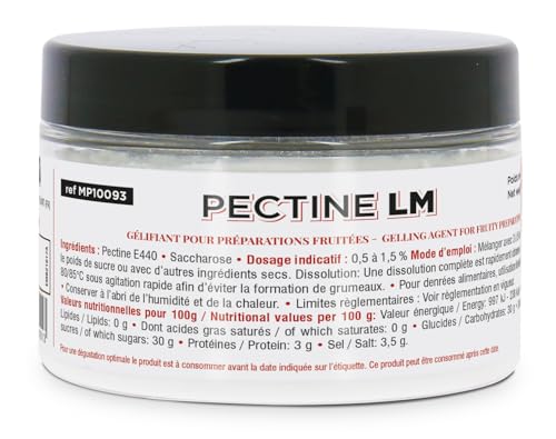 Déco Relief - Déco Relief. - Pectine LM 90 g - Gélifiant pour Préparations à Base de Fruits - Cuisine, Pâtisserie, Alimentaire - MP10093