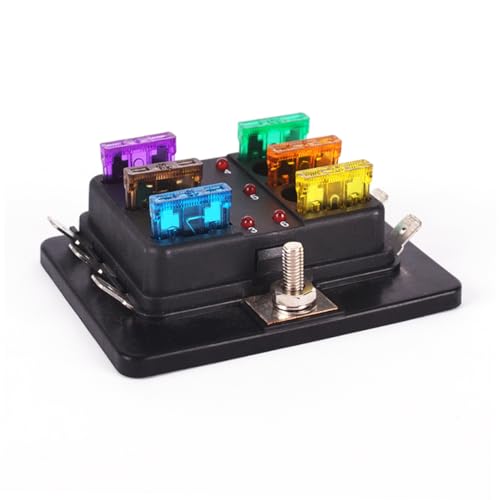 ULTECHNOVO Caixa 2Pcs fusível fusíveis de carro múltiplo Caixa de Fusiveis conduziu