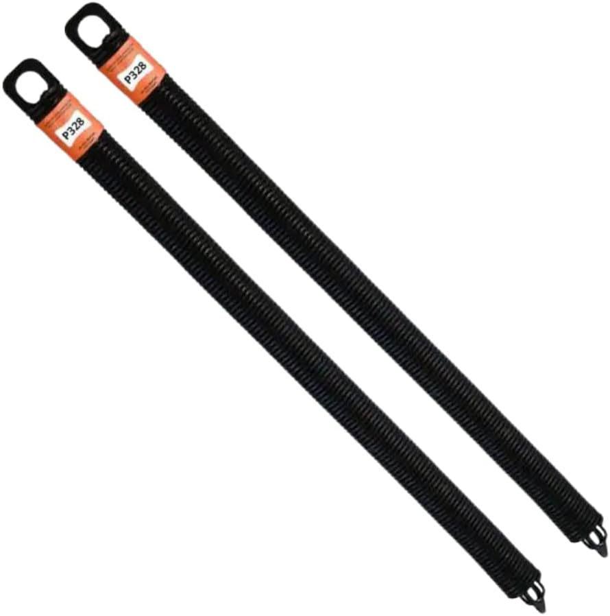 Alcan P328 - 28 in. Garage Door Plug-End Extension Spring (0.244 in. No. 3 Wire) (Pack of 2)