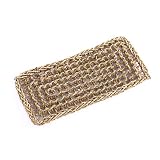 Evenlyao hamac triangle en fibre naturelle avec ventouse photo 5