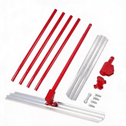 Fectiontool Professional Magnesium Bull Float Concrete Tool Kit
