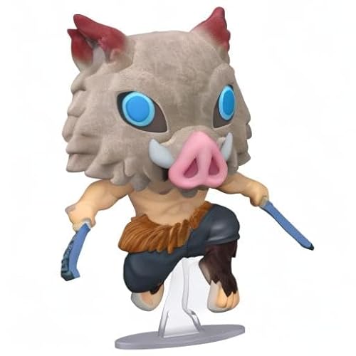Figurine Funko Pop Animation Demon Slayer Inosuke Hashibira flocked edition Neuf - vue 7