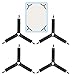 Bed Sheet Holder Straps, Rareccy Adjustable Bed Sheet Fastener and Triangle Elastic Mattress Sheet Clips Suspenders Grippers Fasteners Heavy Duty Keeping Sheets Place for Bedding Mattress (4 PCS)