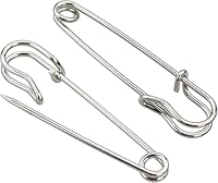 Sicherheitsnadeln Groß, 20 Stück Kilt Sicherheitsnadeln, 50 mm Rostfreier Stahl Heavy Duty Sicherheitsnadel, Starke Sicherheitsnadeln für Decken, Strickzeug, Schmuck und Handarbeiten