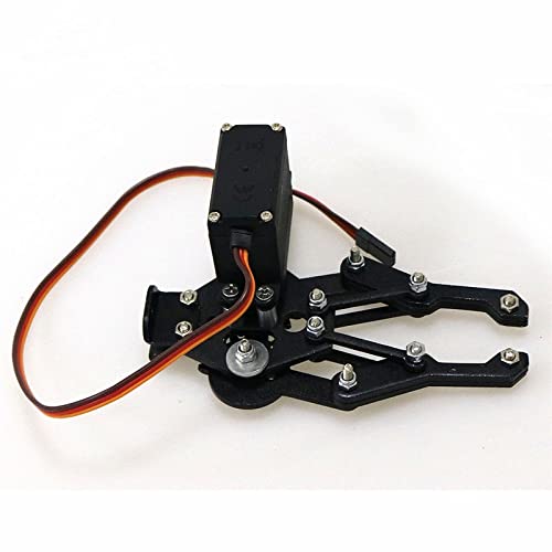 Premium Metal Robot Chassis Mechanical Claw / Clamp Arm/ Gripper / With High Torque Servo, Robotics Part / Accessory Model For Arduino / Raspberry Pi / Microbit To Clip / Carry, Diy Steam Education #TOP9