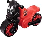 BIG-Racing-Bike Red - Kinder-Laufrad mit breiten Reifen, robust, hohe Kippsicherheit, tiefergelegter Sitz, bis 25 kg belastbar, für Kinder ab 1,5 Jahr