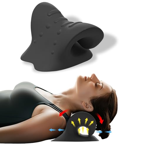 Reiteag Cloudy Neck, Nackenwolke Original, Nackenstrecker Orthopädisch Testsieger, Premium Nackenbuckel Weg Korrektur Kissen, Verspannungen und Steifheit im Nacken lösen