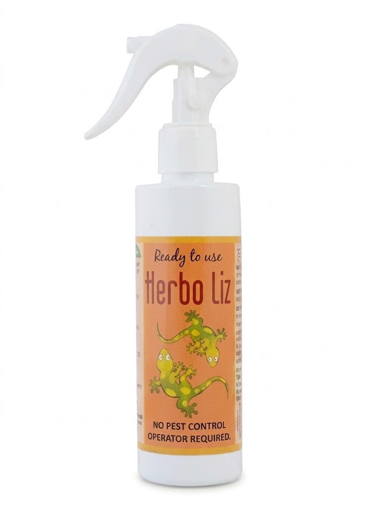 Pratham Organic Herbo liz Repellent Spray 160ml | Plant Based Essential Oil Formula | Lemongrass, Neem & Orange Oil Blend | Ready To Use Herbal Lizard repellent Spray-image-39