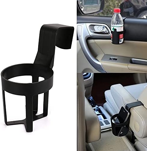 Miniatura 2 de Soporte negro para bebidas para automóvil, soporte para botella de bebidas, soporte para botella de agua, café, bebidas, accesorios para automóvil,