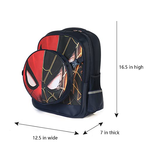 Fengjinruhua Cute Role Play Cartoon Spider Man Elementary School Bag Kids Comic Boys Girls Backpack #TOP1