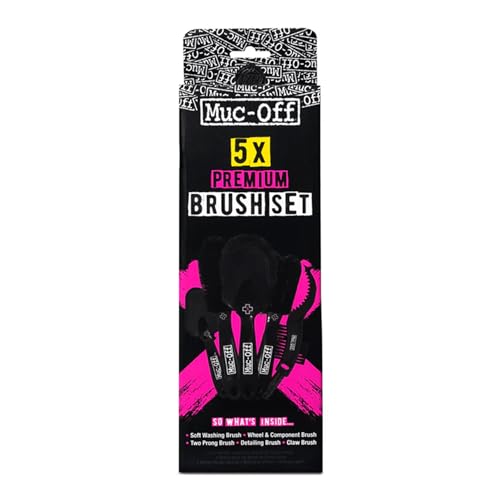�y���{���K�i�z Muc-Off(�}�b�N�I�t) ���]�� �u���V5�_�Z�b�g [SOFT WASHING/DETAILING/Wheel & Component/CLAW/TWO PRONG BRUSH] �u���b�N