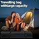 Zikenis 150cm Tragbare Zeltstangentasche,Multifunktional Camping Aufbewahrungstasche,wasserdichte Zeltstangen Tasche,Tragbare Zeltstangentasche,Handtasche Stativ Tasche für Markisenrahmen,Wohnwagen