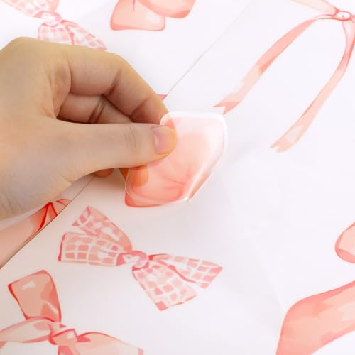 28 Pegatinas de lazo para pared, decorativo, removible miniatura 4