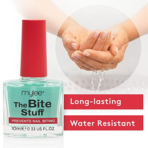 Mylee The Bite Stuff - Stop Biting Your Nails - prevention/Anti nail biting polish For adults & children - Clear nail varnish, Fast and Easy application - Water Resistant - Image 4