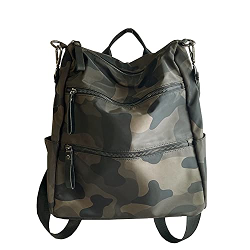 Sac à dos multifonction en nylon avec motif camouflage, sac à main, sac à bandoulière, unisexe, adulte Cover