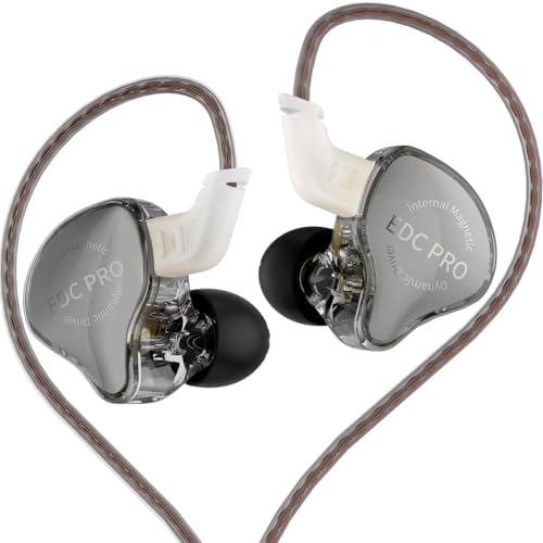 KZ EDC Pro�C���C���[���j�^�[�AHiFi�X�e���I�X�e�[�W/�X�^�W�IIEM�L���m�C�Y�A�C�\���[�V�����X�|�[�c�C���z��/�C���z��/�w�b�h�t�H���A���y�ƃI�[�f�B�I�t�@���̂��߂̎��O���\�ȃP�[�u���t��(�}�C�N�AOFC�t���b�g�P�[�u���Ȃ�)�B