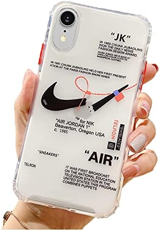 Xingqijia Clear Case Compatible with iPhone XR, Soft TPU Ultra-Thin Bumper Case with Design Shockproof Slim Fit Yellow-Resistant Protective Cover (Clear/White) Xingqijia Clear Case Compatible with iPhone XR, Soft TPU Ultra-Thin Bumper Case with Design Shockproof Slim Fit Yellow-Resistant Protective Cover (Clear/White)