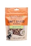 Natures Deli Soft Baked Biscuits Lamb with Potato Dog Treats, Oven Baked Grain Free Low Fat Treats for Dogs, 100 g (Pack of 1)