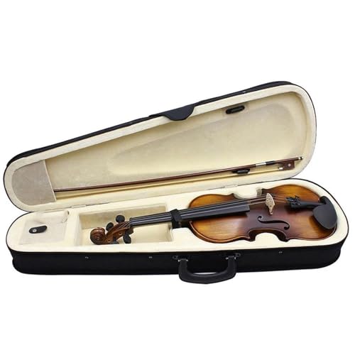 Violon vintage à cordes en bois mat 3/4 pour la pratique à la maison et les cours de musique