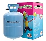 Inhalt: Ballongas für bis zu 50 Latexballons (Menge variiert je nach Durchmesser)