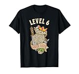 Level 6 Human Chaotic Good RPG Gamer Nerdy Men Boys Kids T-Shirt