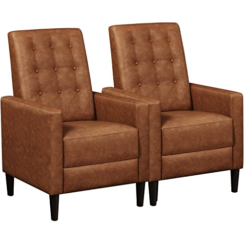 Sillón Plegable Marrón miniatura 1