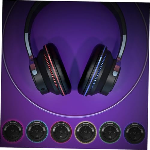 Casque audio sans fil pliable NUOBESTY stéréo réglable noir