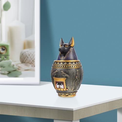 Urne Canopic Rétro Résistante DOITOOL pour Corriger une Décoration Trop Neutre