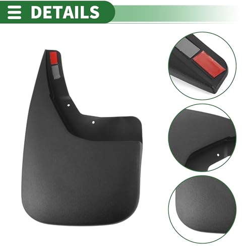 Image of Motoforti Mud Flaps Splash Guards Mud Guards for Chevrolet Silverado 2014-2018 W /Mount Accessories
