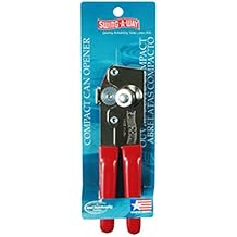Amco Swing-A-Way Compact Can Opener, Red