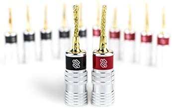 Sewell Silverback Flex Pin Connectors, for Spring-Loaded Inputs, 6 Pairs - coolthings.us