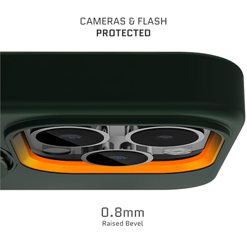 Coque iPhone 15 Pro verte MagSafe idéale pour vidéos et usage nomade