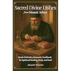 Sacred Divine Dishes from Mount Athos Audiolibro Por Alexander Demetriou arte de portada