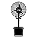 Bodenventilator Elektrischer Ventilator Standventilator 182cm Industrieventilator Oscillating Fan Kühlung/Kaltluft Umwälzpumpe Misting Bodenventilator Leise, 42L / 3-Speed ​​/ 350W, für Gewerbe, L