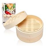 【クロワッサン掲載モデル】 LeLante せいろ蒸し器 せいろ 蒸しせいろ 竹せいろ 2段 セット セイロ 蒸し器 専用シート50枚付 (24cm鍋なし)